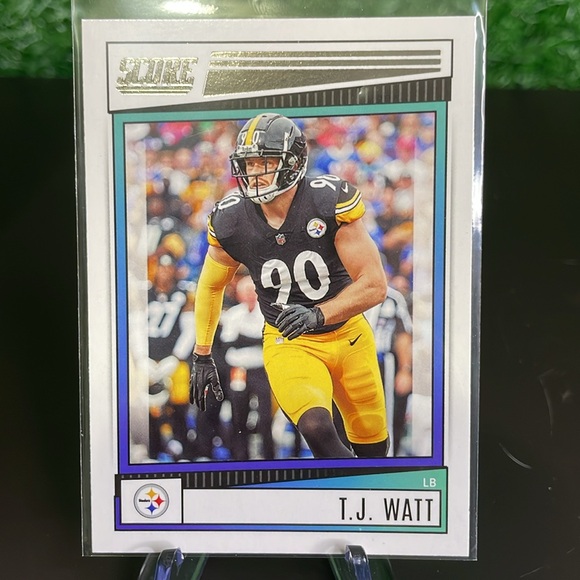 39. Panini Lot of 10 Pittsburgh Steelers Football 🏈 Trading Cards - Picture 3 of 10